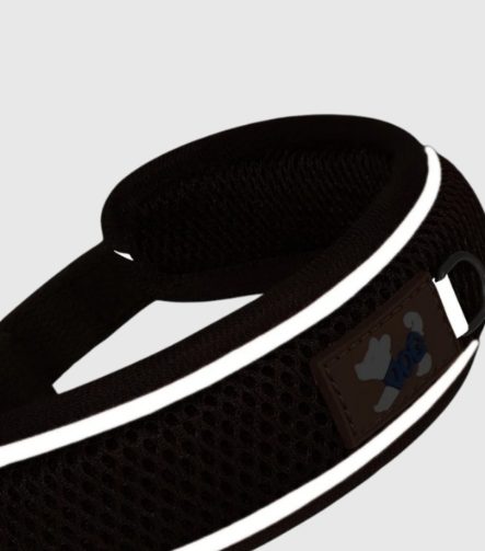 gepersonaliseerde-hondenhalsband-reflecterend-ademend-detail