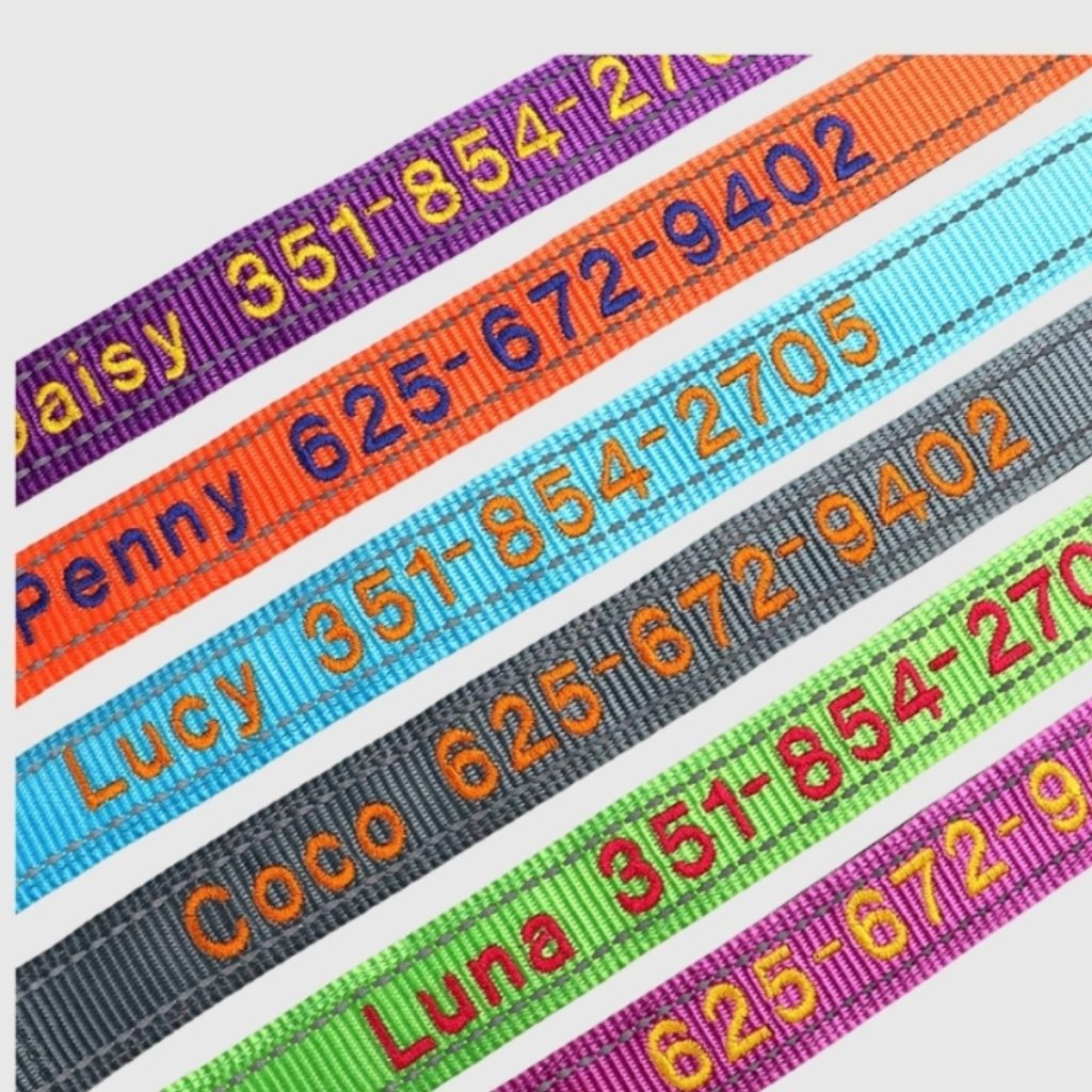 gepersonaliseerde-hondenhalsband-reflecterend-kleur